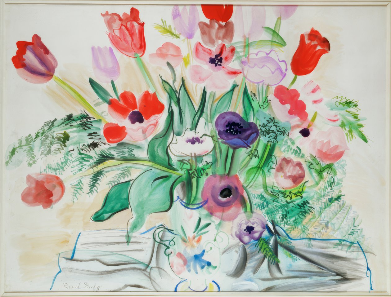Anémonas de Raoul Dufy