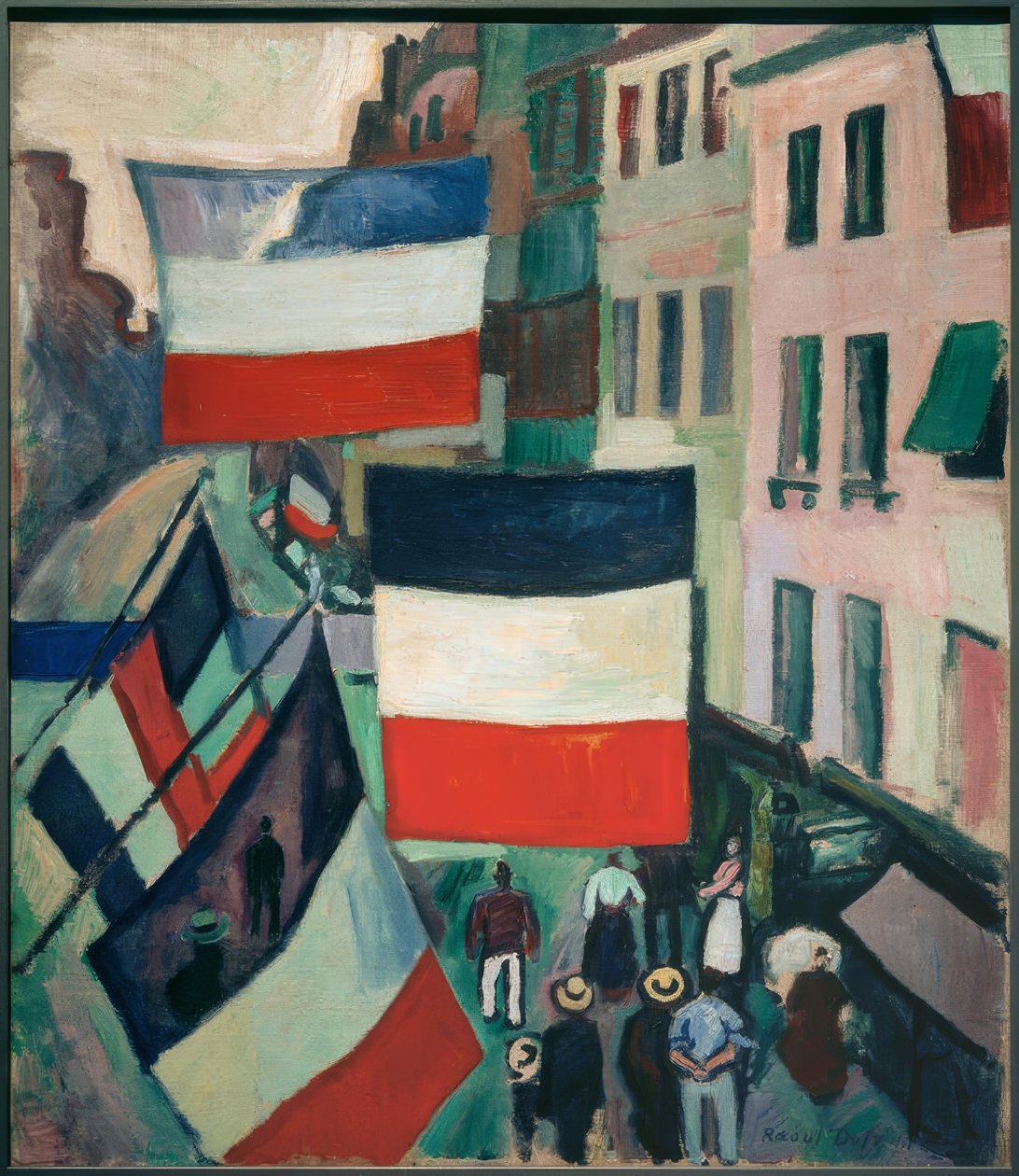 Rua sinalizada de Raoul Dufy
