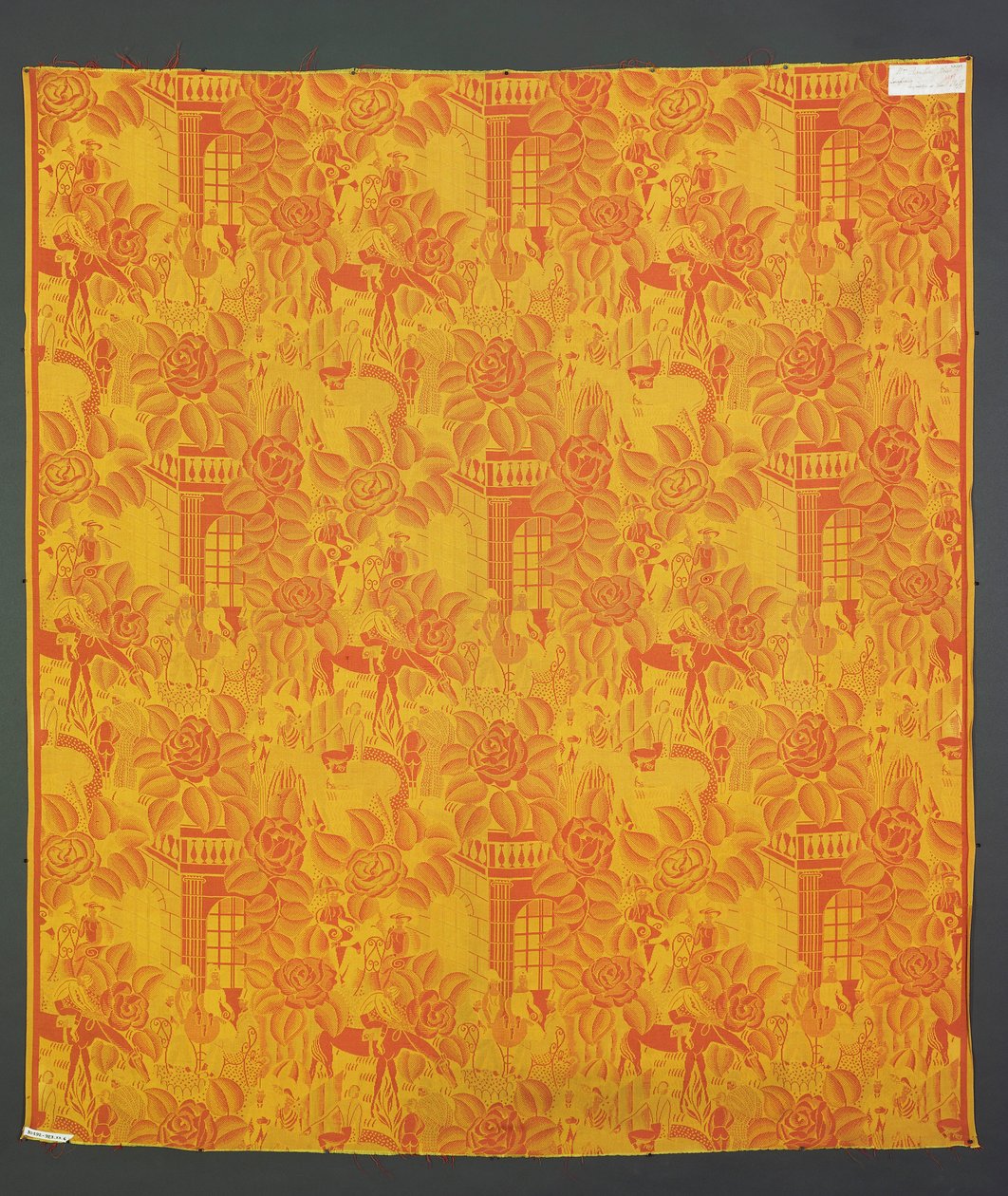 Pano com design de estilo Arte Nova (têxtil) de Raoul Dufy