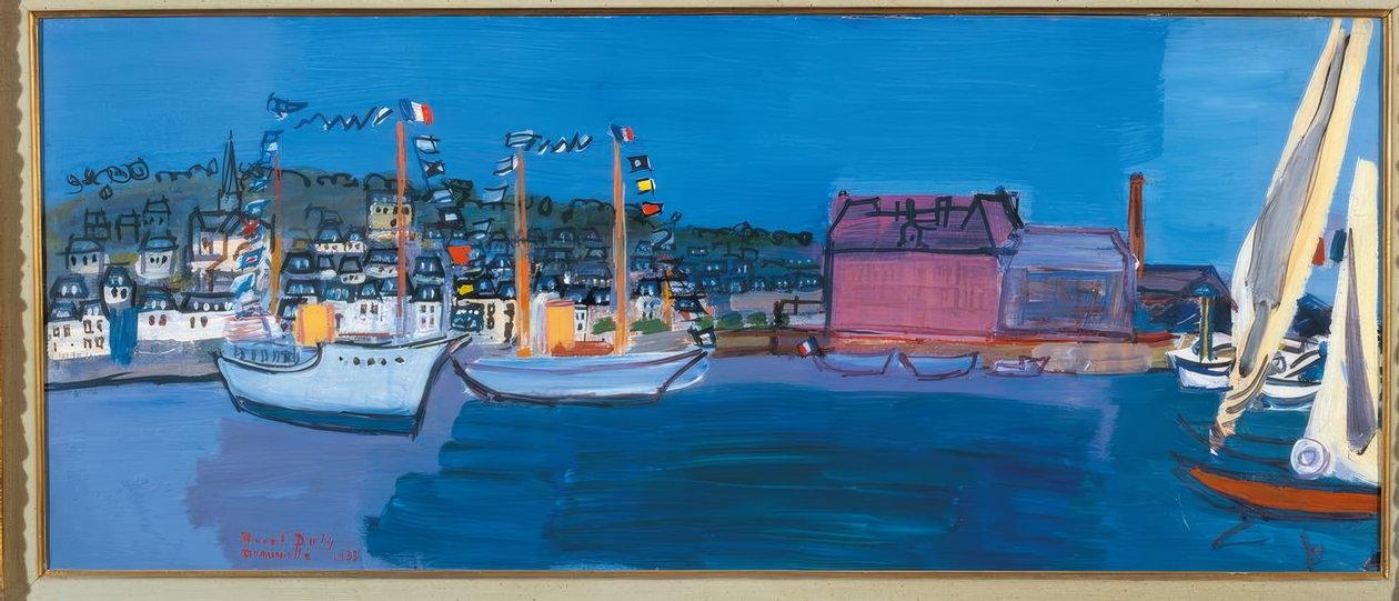 14 de julho em Deauville de Raoul Dufy