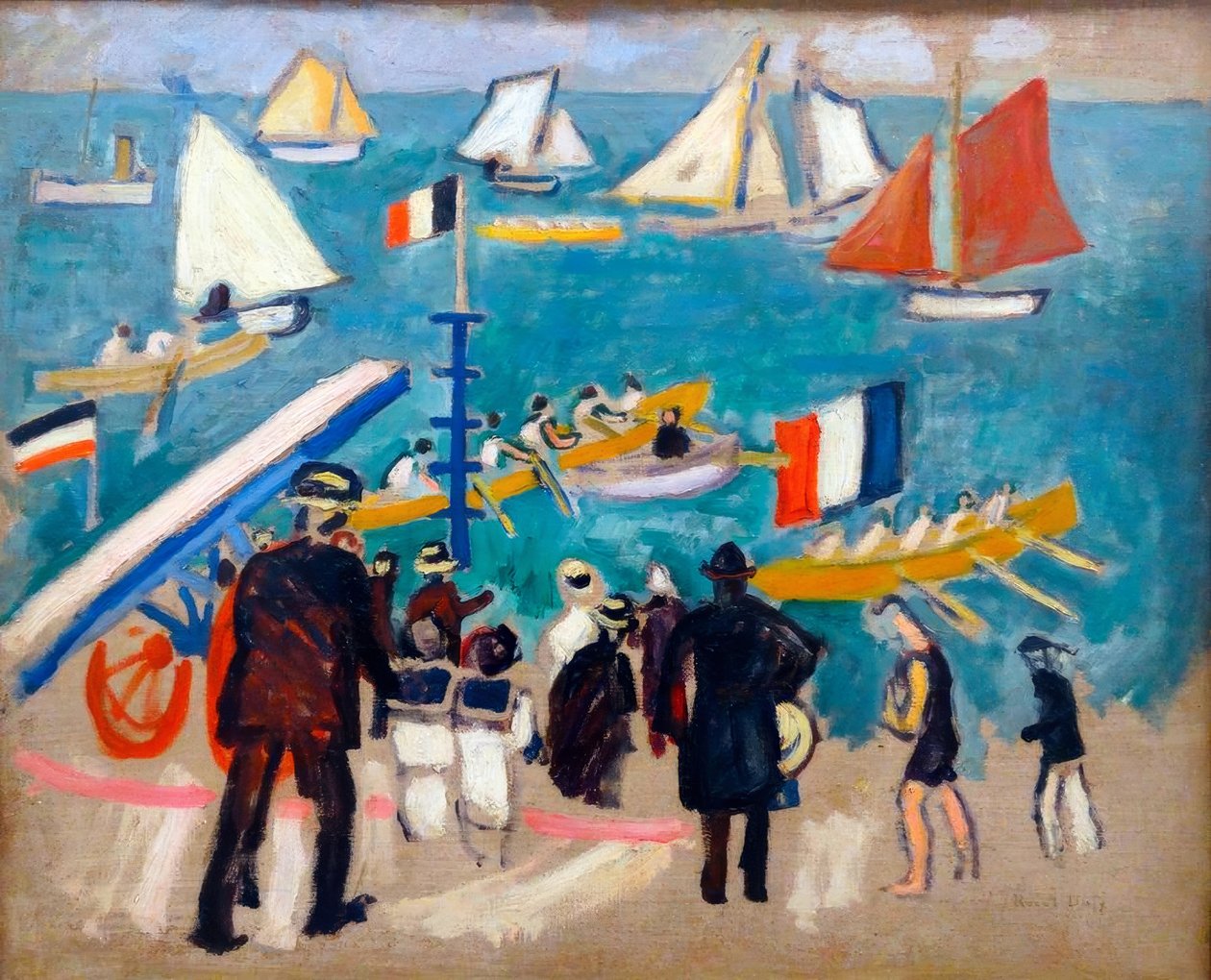 As regatas de Raoul Dufy