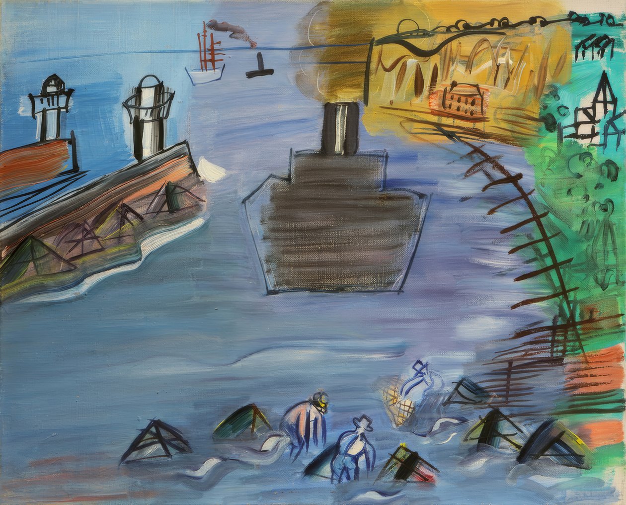 O frete preto de Raoul Dufy