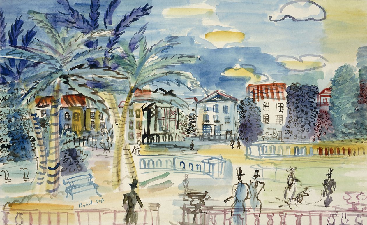 Elegantes no Parque de Raoul Dufy