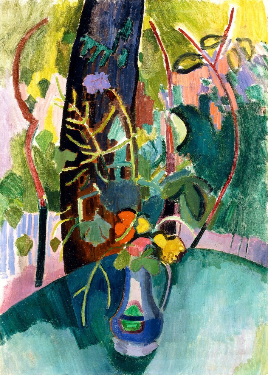 Flores num vaso de Raoul Dufy