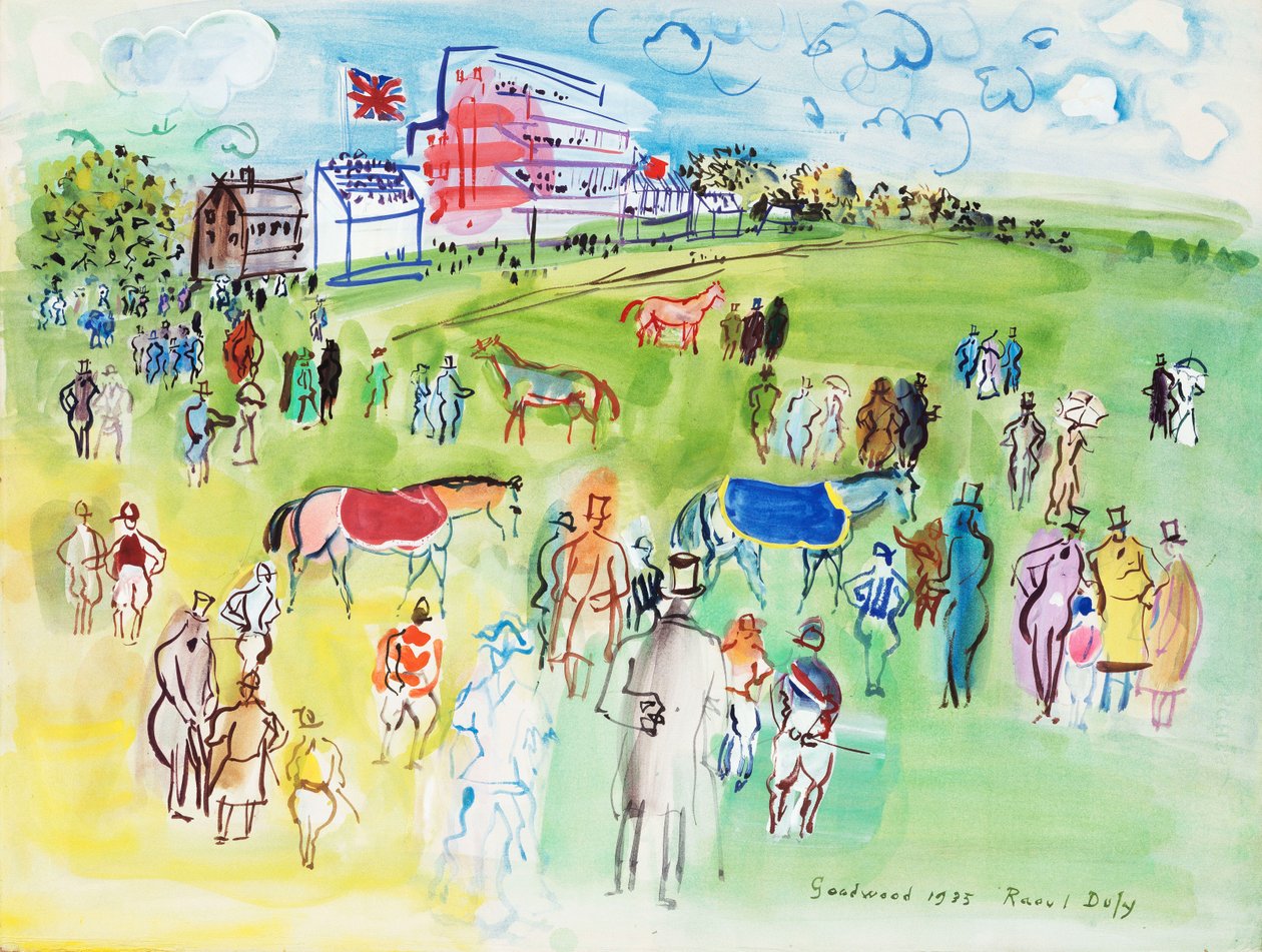 Hipódromo de Goodwood de Raoul Dufy