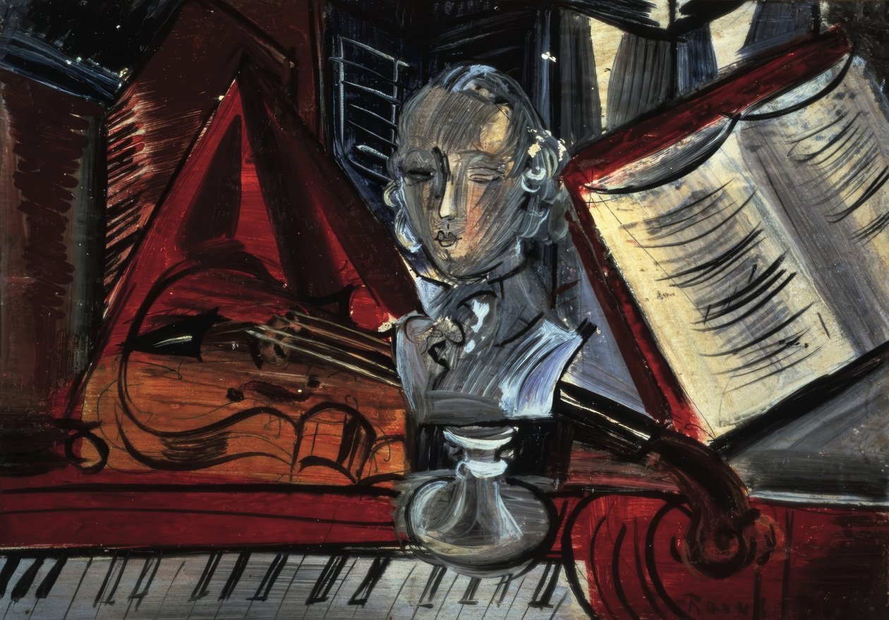 Homenagem a Wolfgang Amadeus Mozart de Raoul Dufy