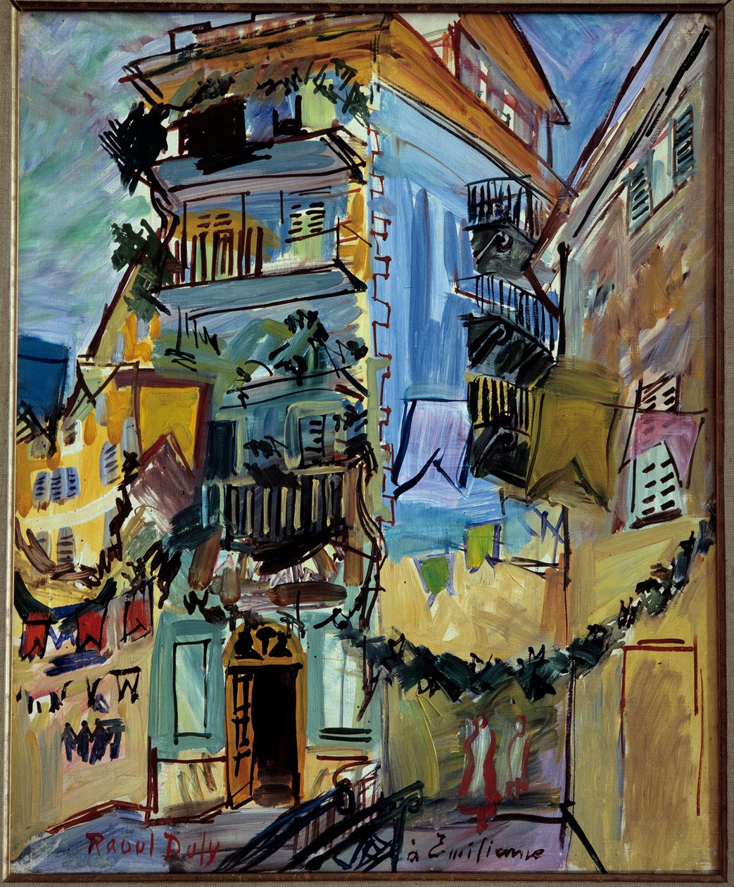 Em Emilienne, Nice em maio de Raoul Dufy