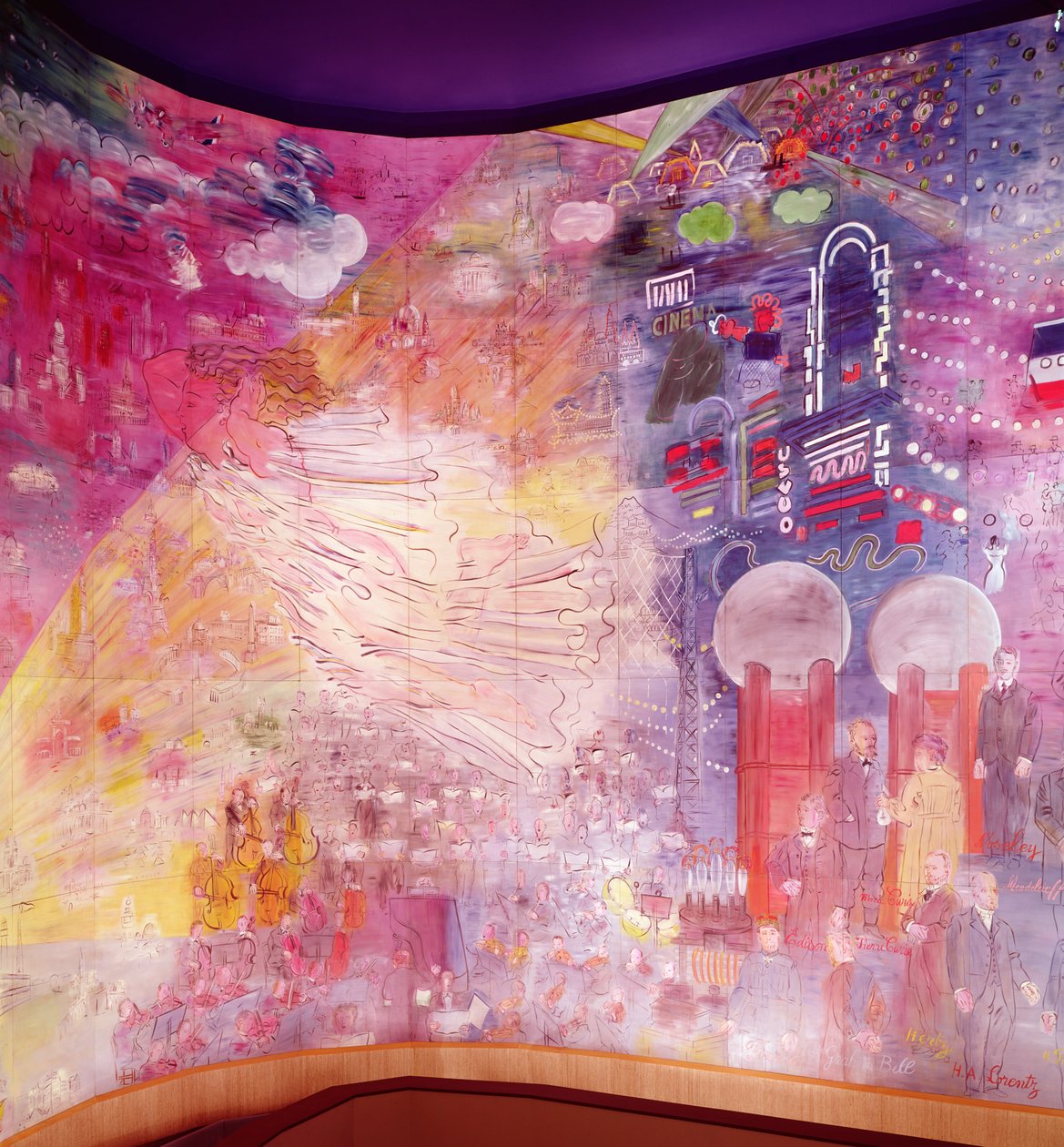 A taxa de eletricidade de Raoul Dufy
