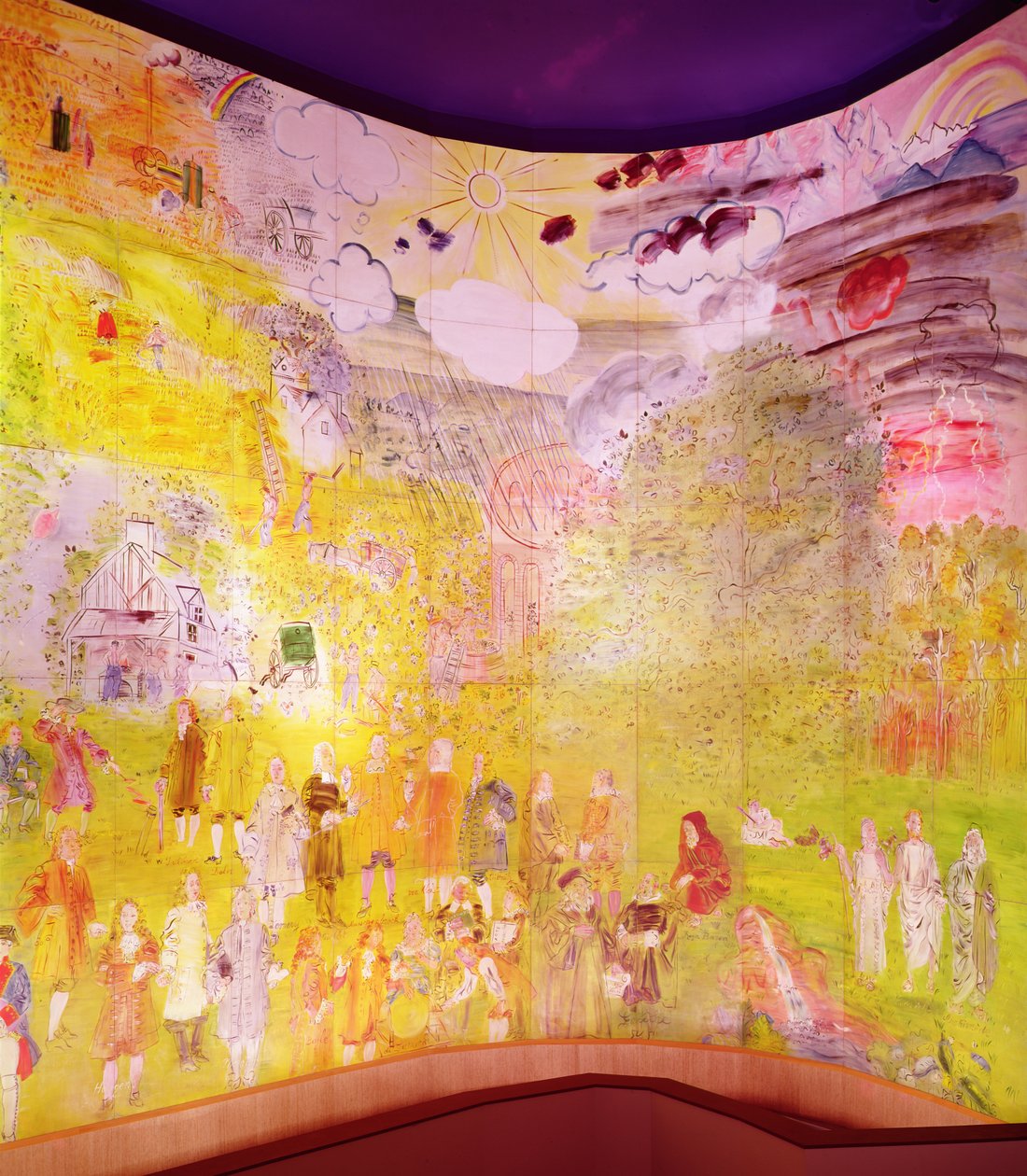 A taxa de eletricidade de Raoul Dufy