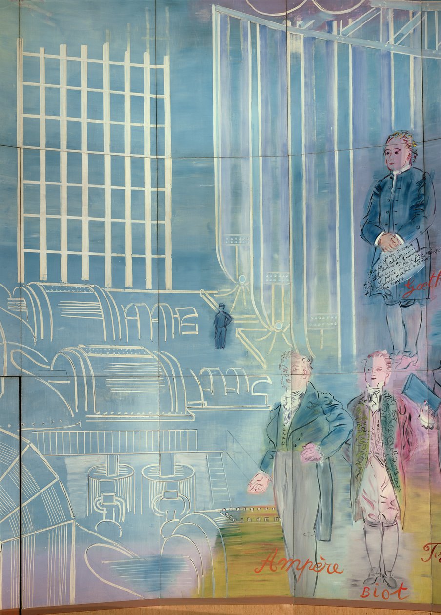 A taxa de eletricidade de Raoul Dufy