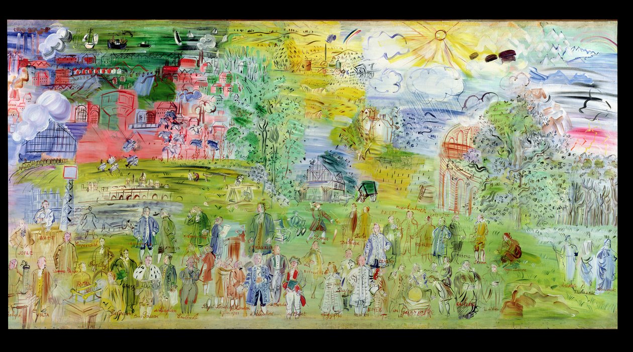 A taxa de eletricidade de Raoul Dufy