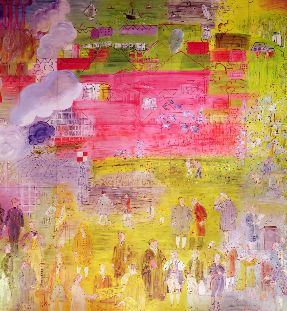 A taxa de eletricidade de Raoul Dufy
