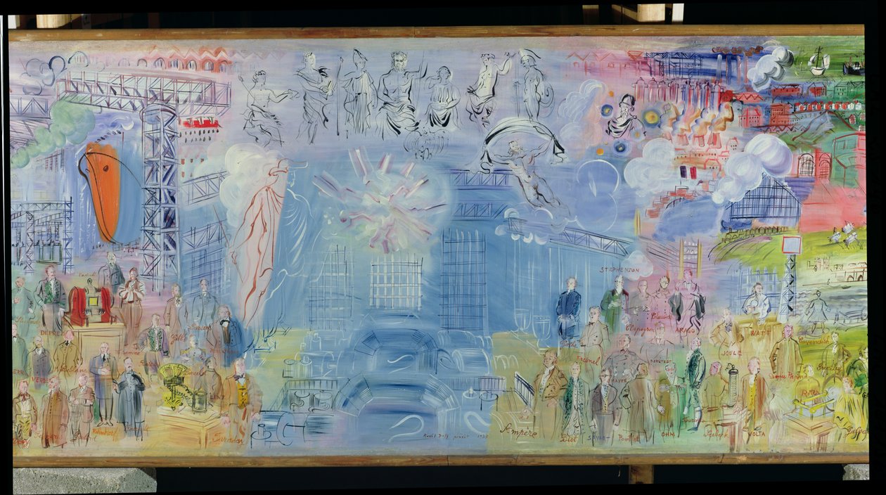 A taxa de eletricidade de Raoul Dufy