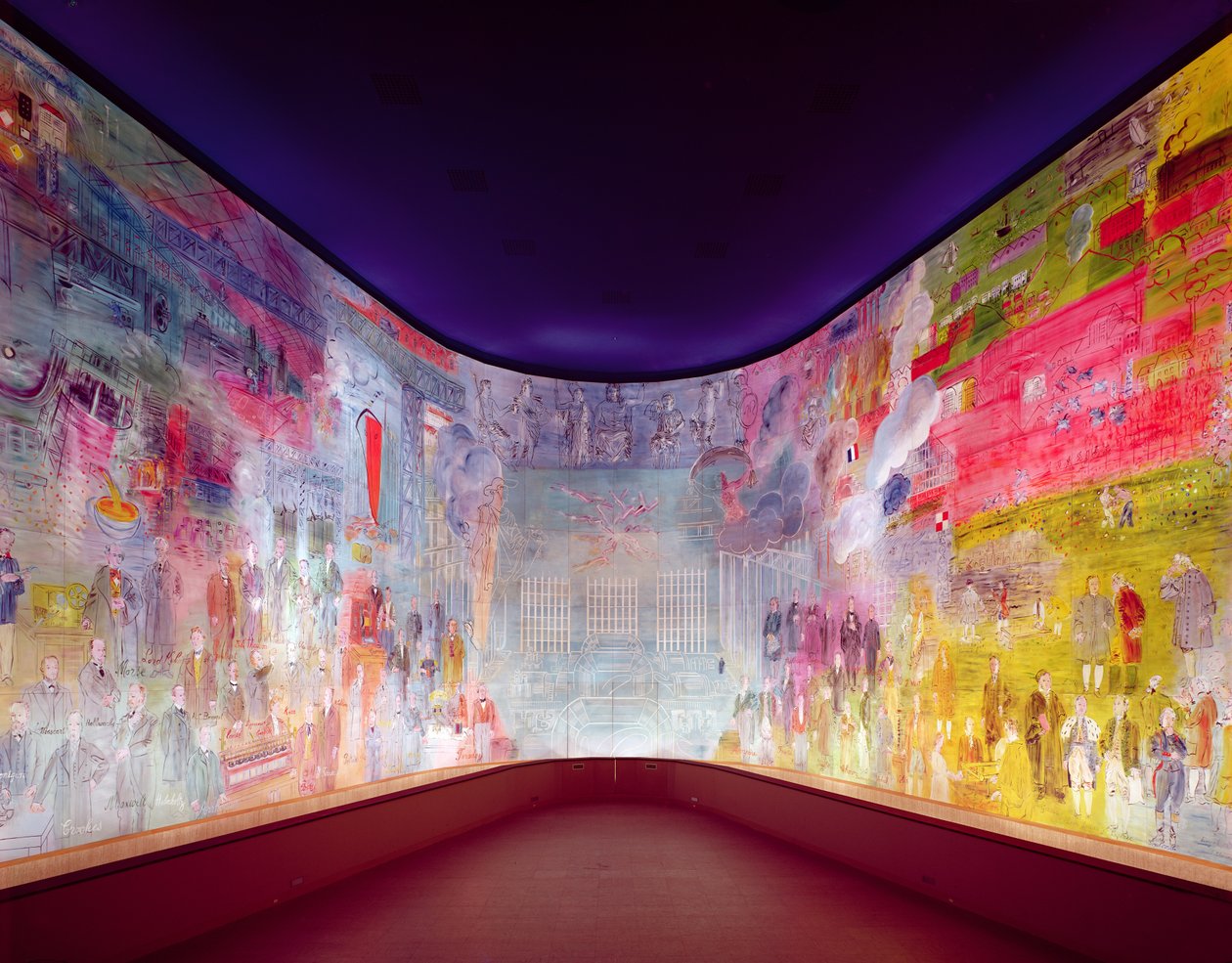 A taxa de eletricidade de Raoul Dufy