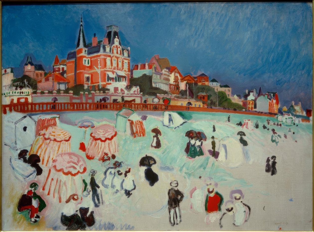 Praia de Sainte-Adresse de Raoul Dufy