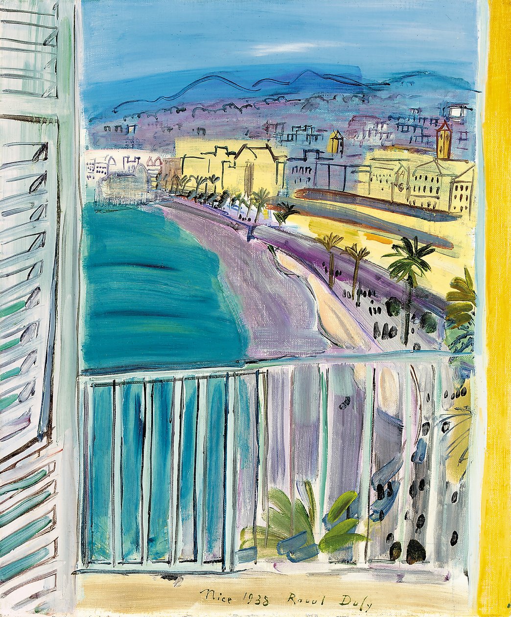 Janelas em Nice de Raoul Dufy
