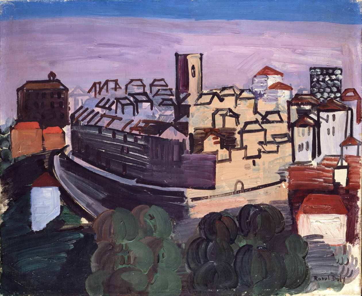Paisagem perto de Vence de Raoul Dufy
