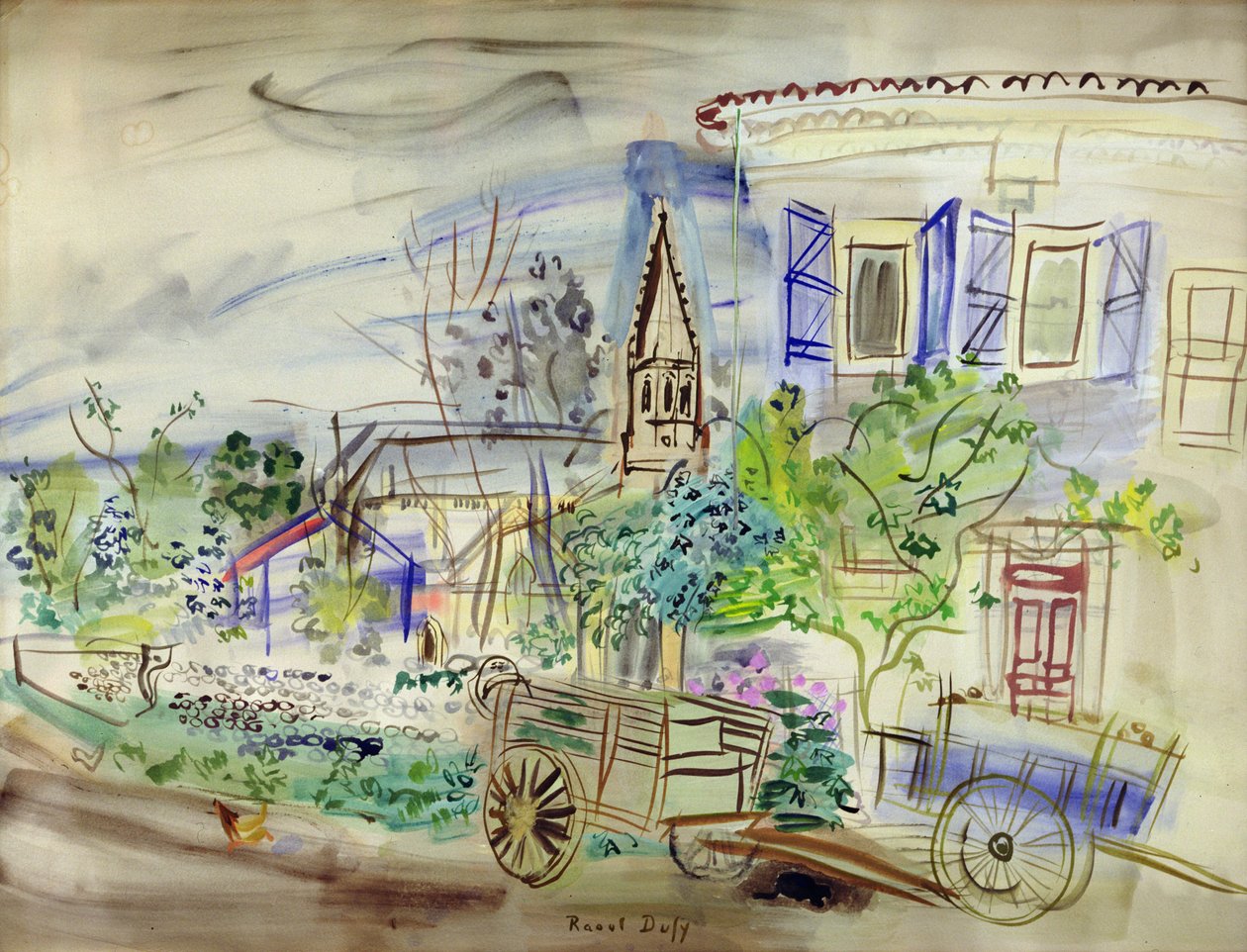 A loja de Raoul Dufy
