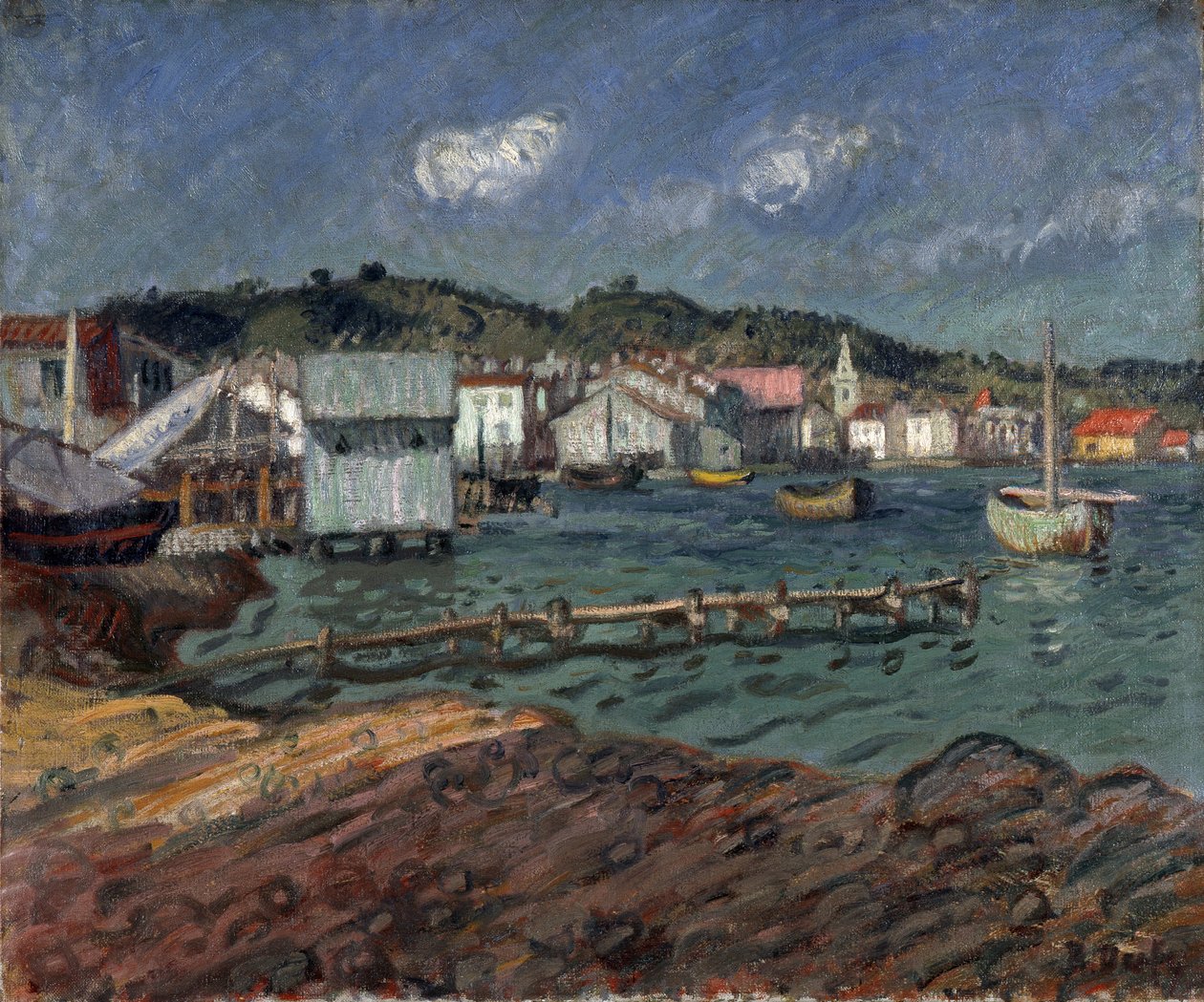 O porto de Martigues de Raoul Dufy