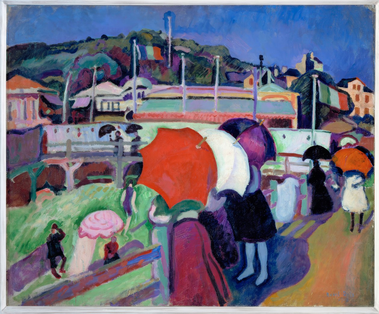 Os três guarda-chuvas de Raoul Dufy