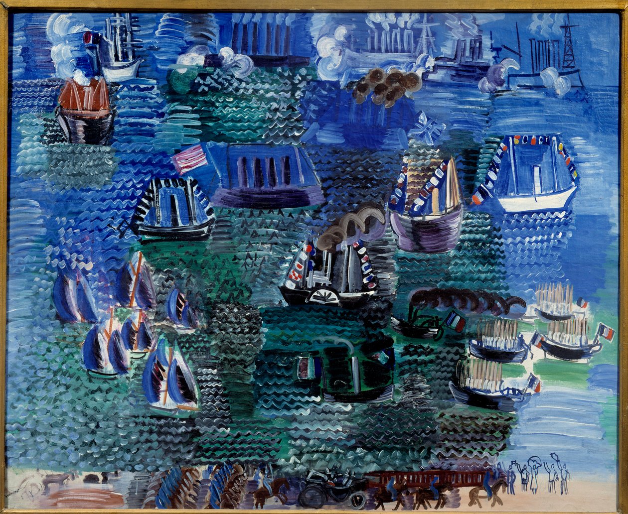 Festa marítima e visita oficial ao Havre de Raoul Dufy