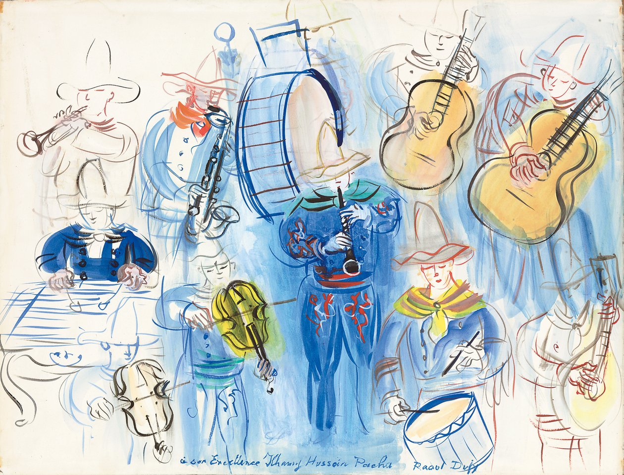 Concerto mexicano; Le concert mexicain de Raoul Dufy