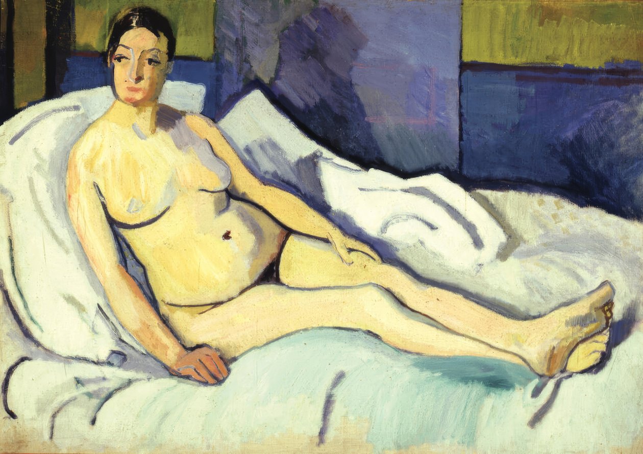 Nus deitados de Raoul Dufy
