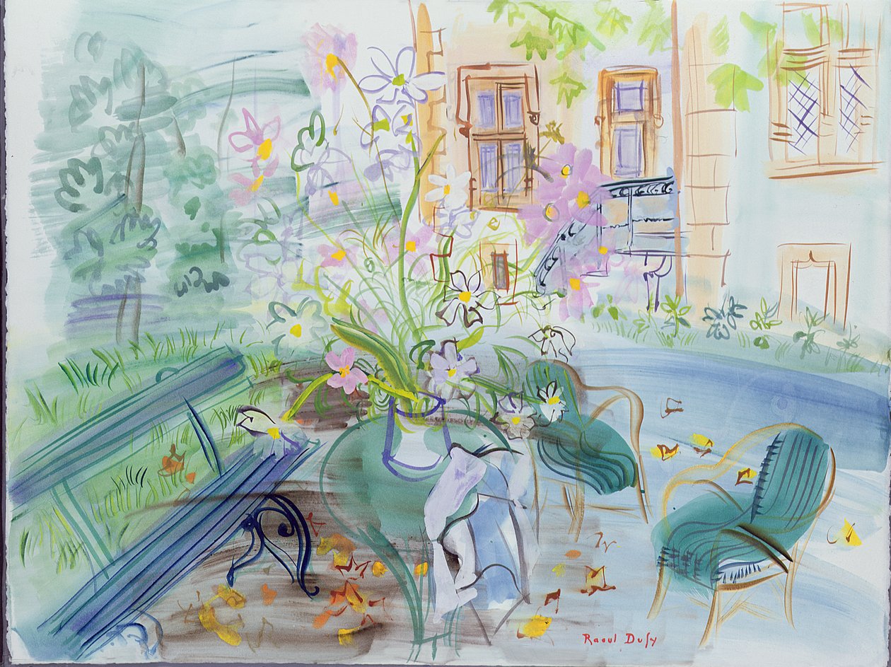 A nossa casa em Montsaunes de Raoul Dufy