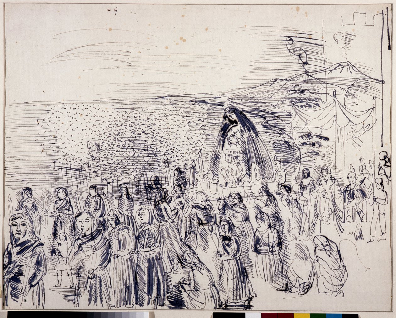 Procissão a Nápoles de Raoul Dufy