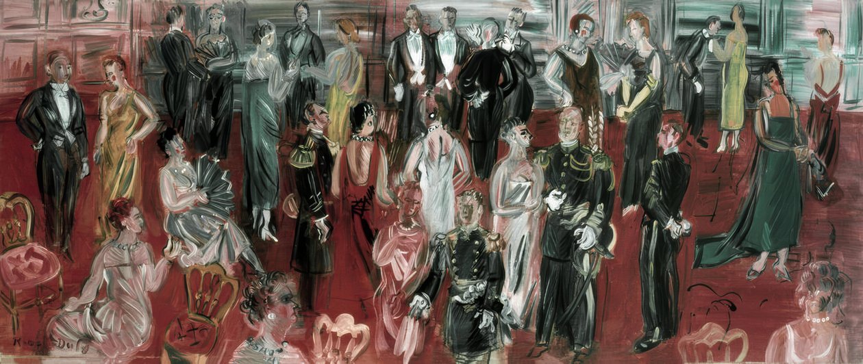 Receção oficial de Raoul Dufy