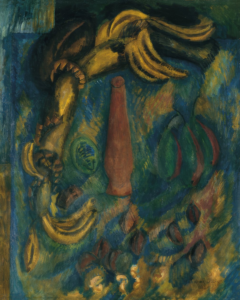 Natureza morta com bananas de Raoul Dufy