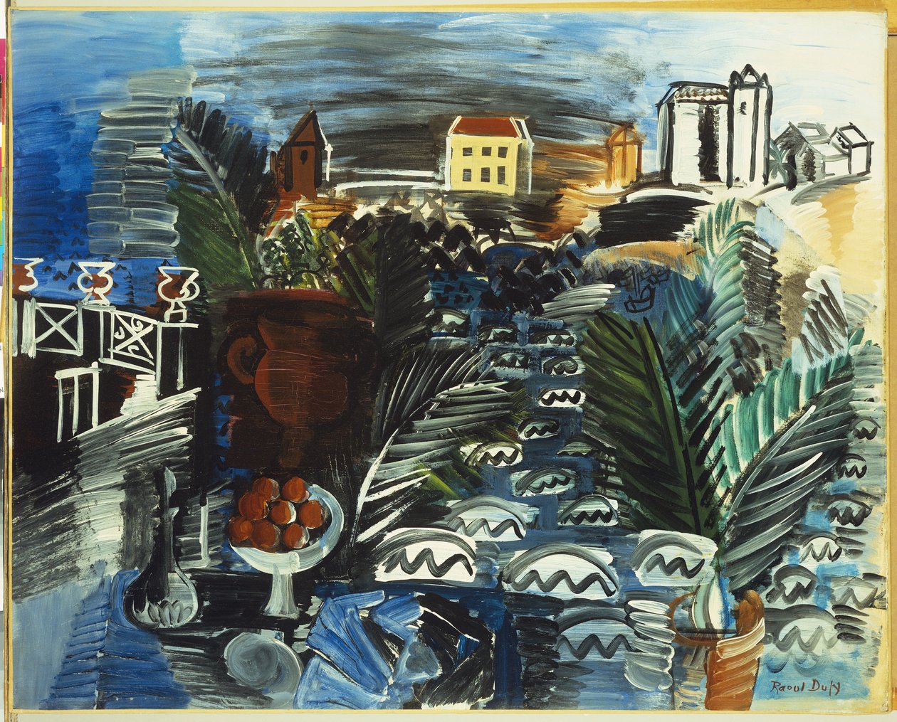 Natureza morta à beira-mar de Raoul Dufy