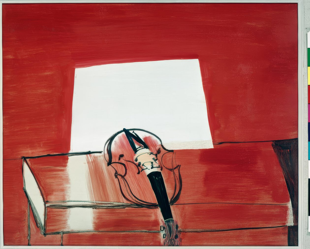 Natureza morta com violino de Raoul Dufy