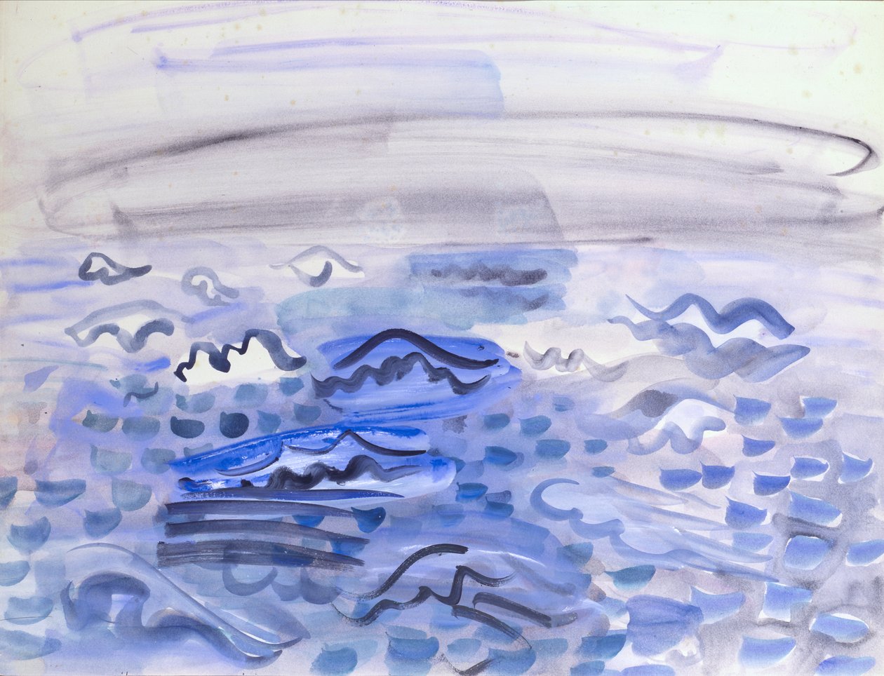 Estudo das ondas de Raoul Dufy