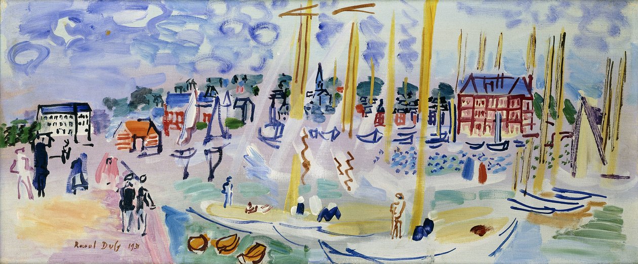 Domingo Deauville; Dimanche a Deauville de Raoul Dufy