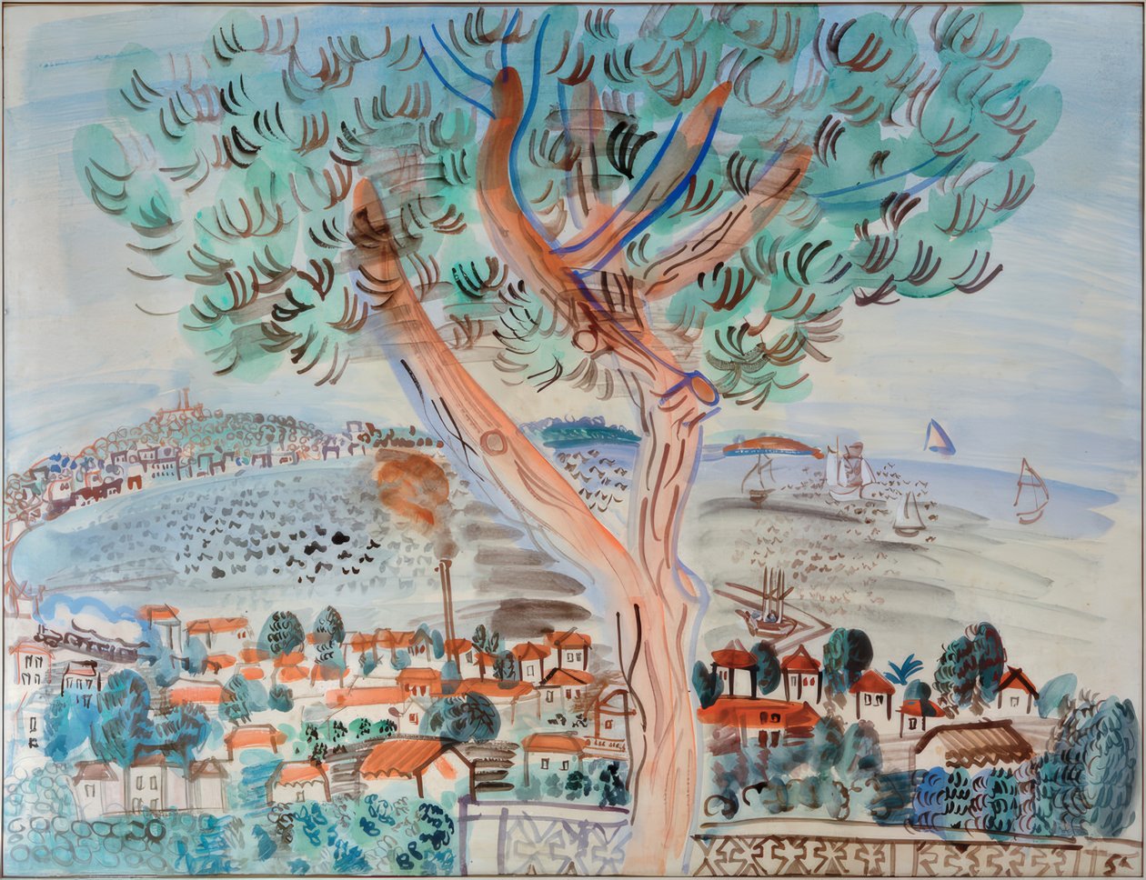 A Baía de São João de Raoul Dufy