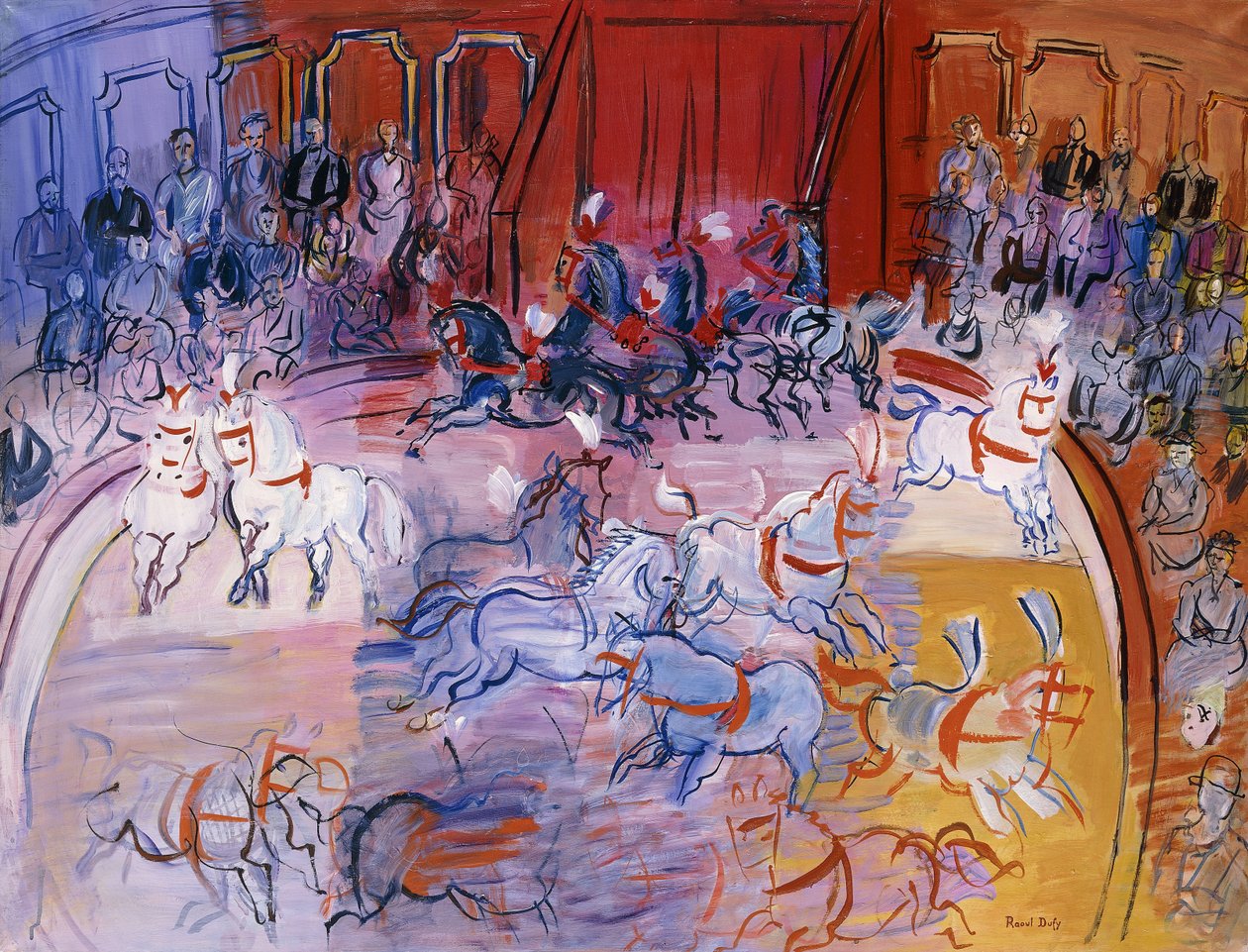 A Grande Montanha, c.1935 (óleo sobre tela) de Raoul Dufy