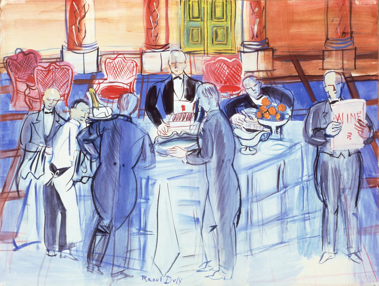 O buffet de Raoul Dufy