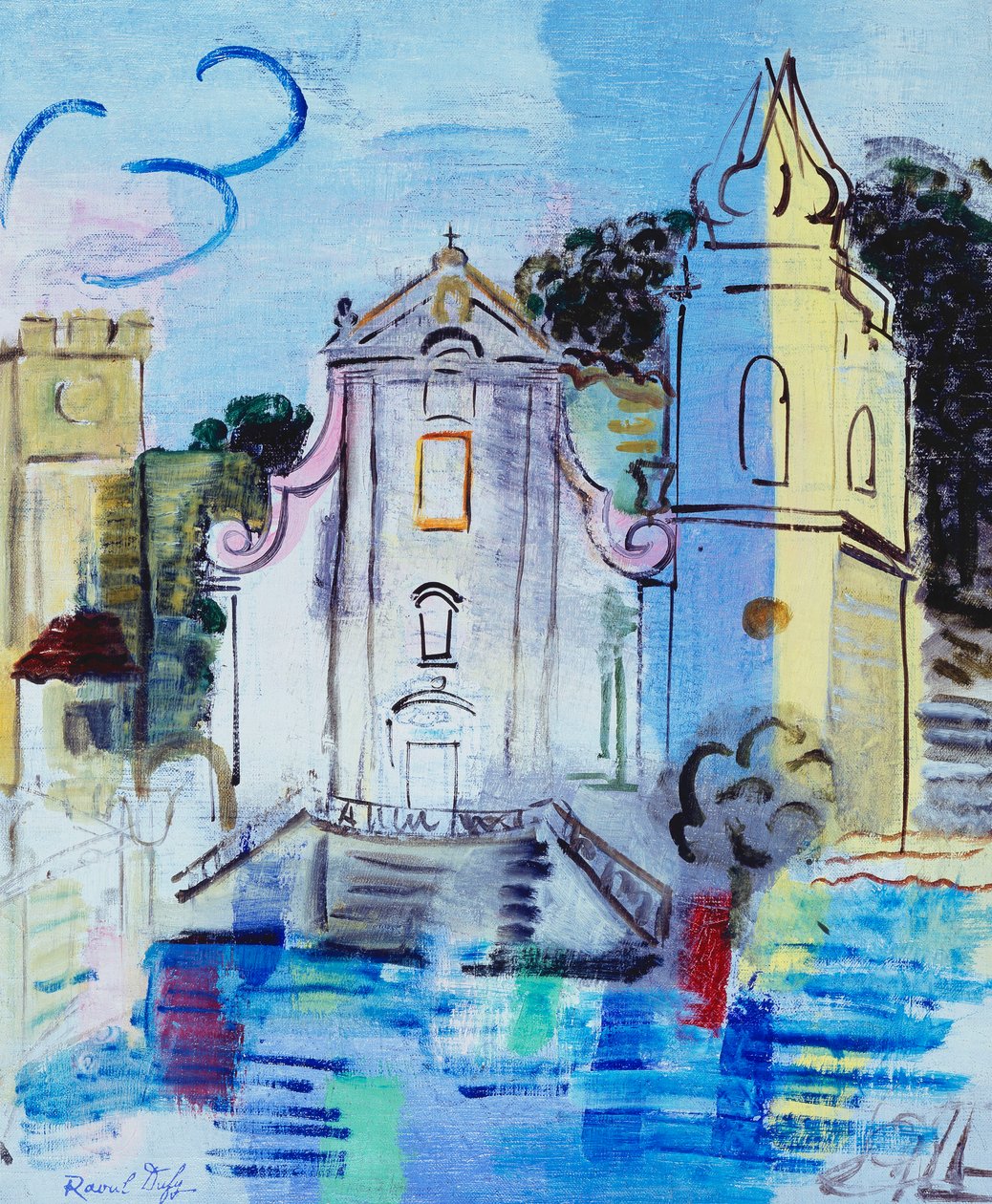 A Igreja de Taormina; Leglise de Taormine de Raoul Dufy