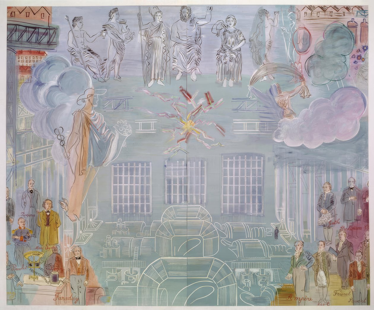 A Fada da Eletricidade de Raoul Dufy