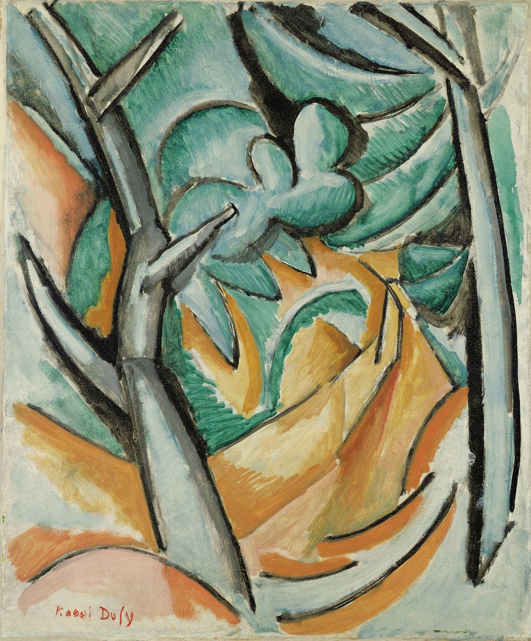 As árvores verdes de Raoul Dufy