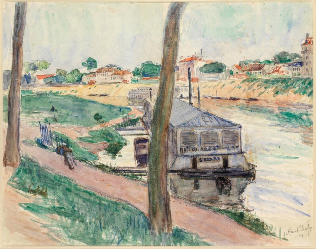 O barco-casa de Raoul Dufy