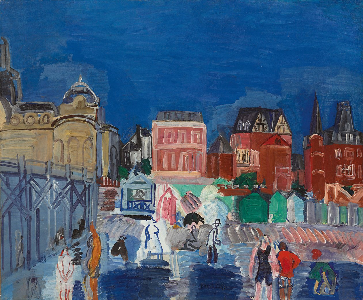 As termas de Marie-Christine; Les bains Marie-Christine de Raoul Dufy