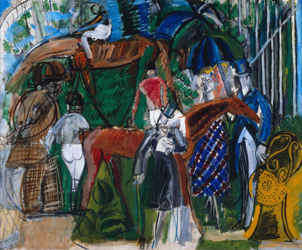 O Paddock de Raoul Dufy