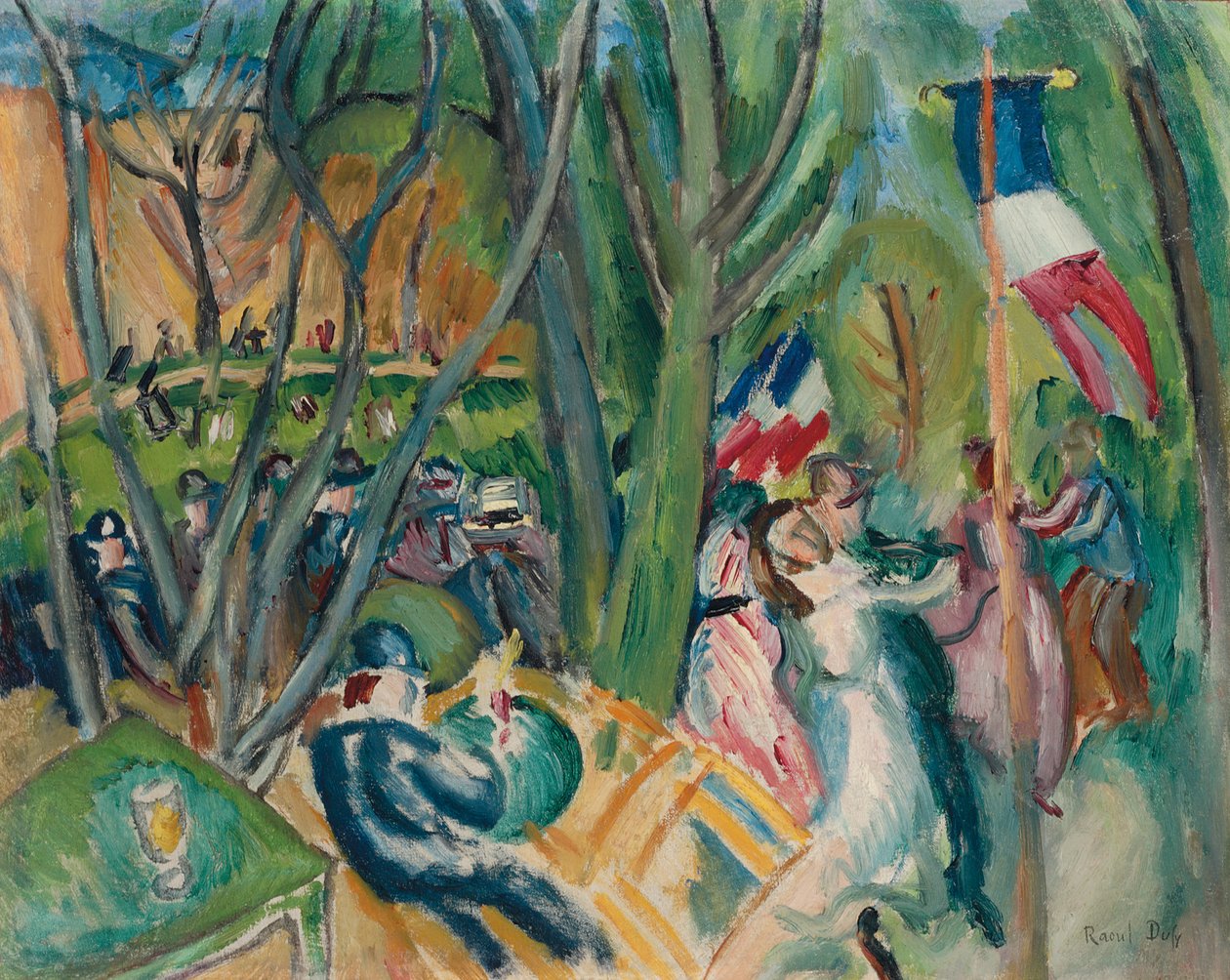 A dança popular; Le Bal Populaire de Raoul Dufy