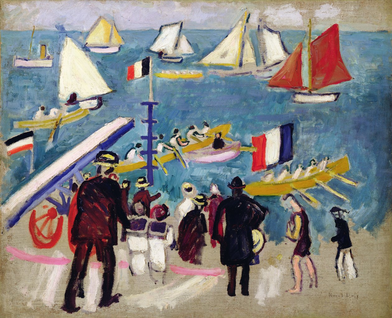A Regata de Raoul Dufy
