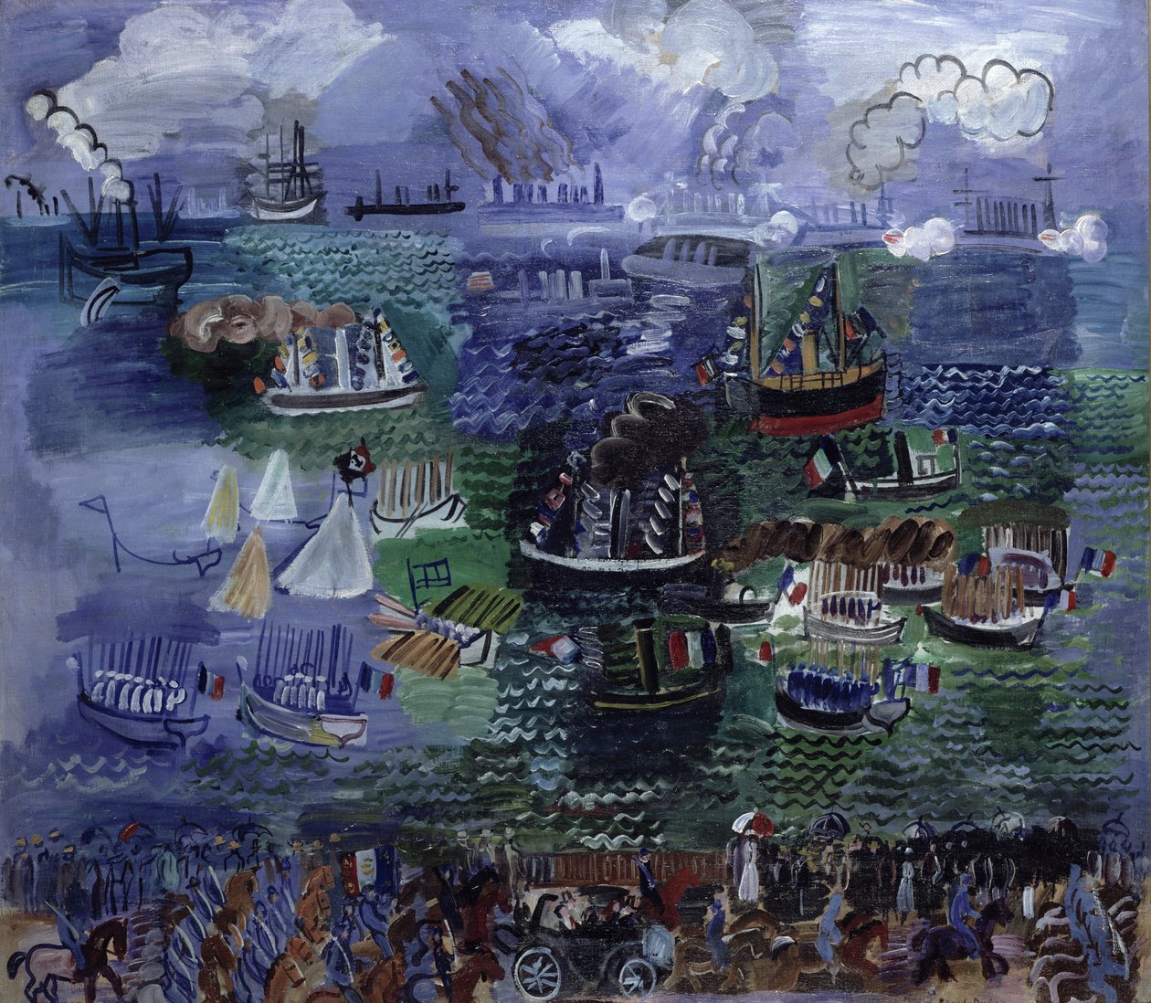 A Regata do Havre de Raoul Dufy