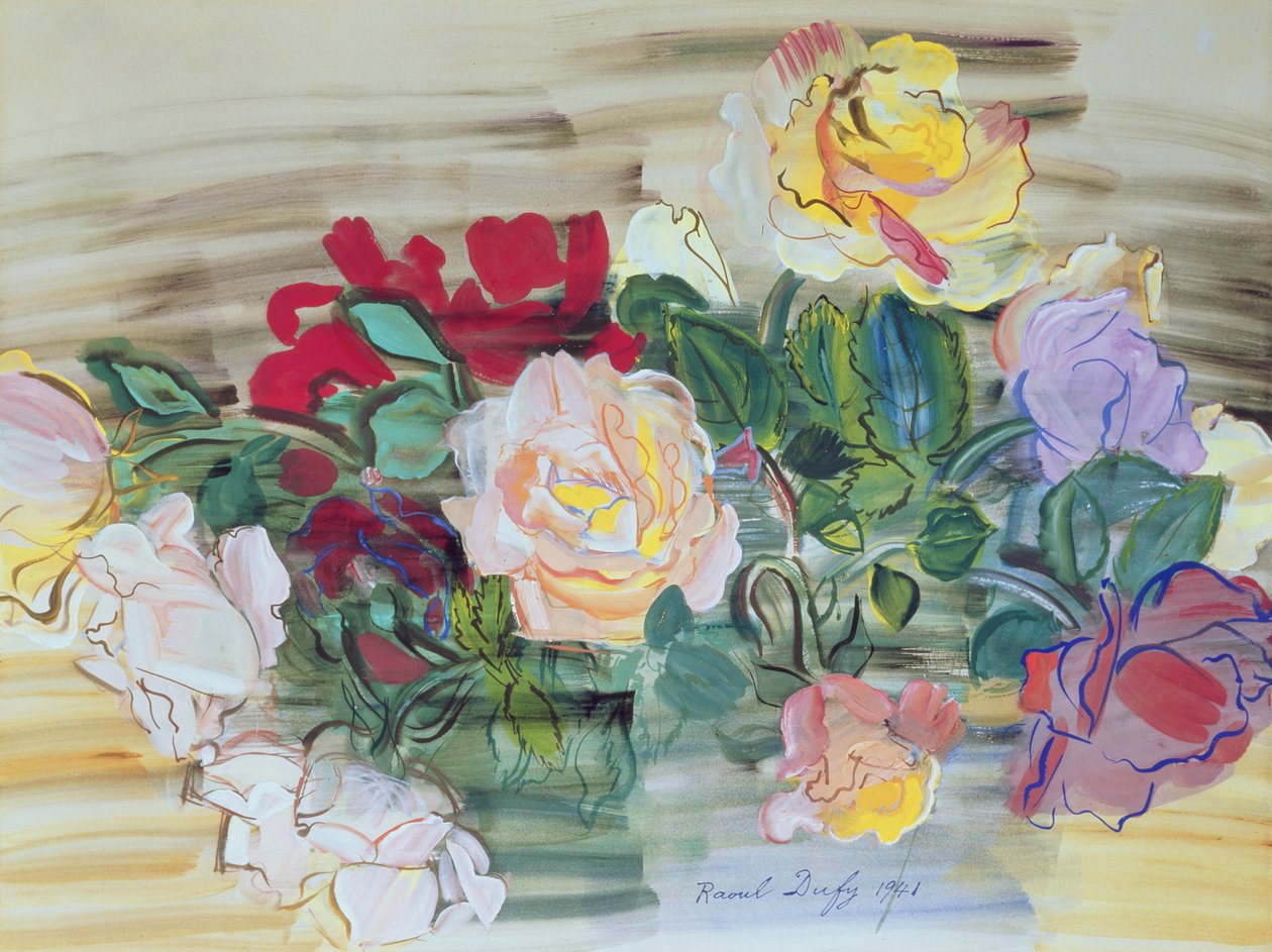 As Rosas de Raoul Dufy