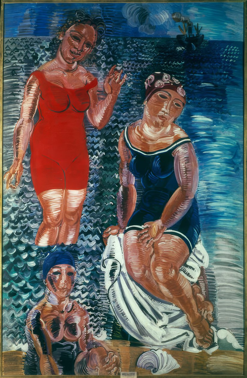 As três banhistas de Raoul Dufy