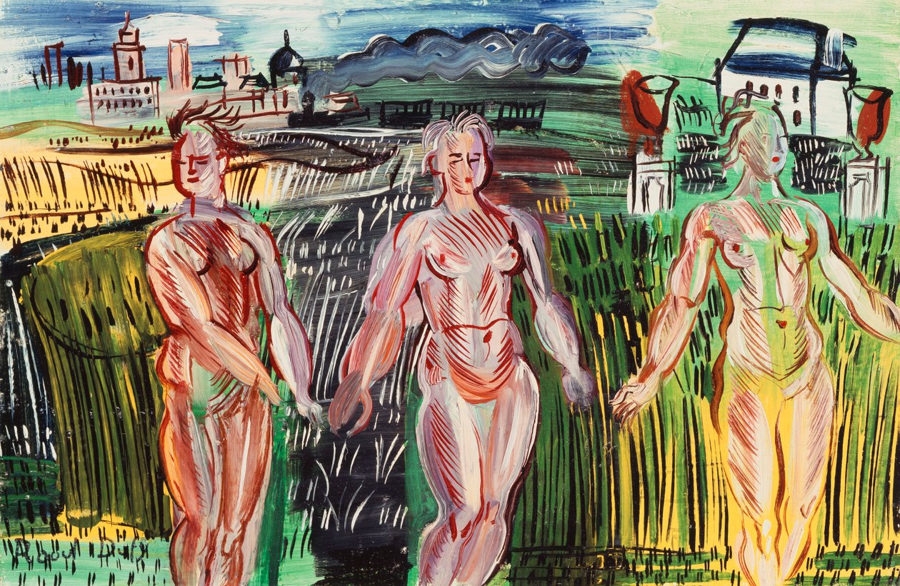 As águas do Sena de Raoul Dufy